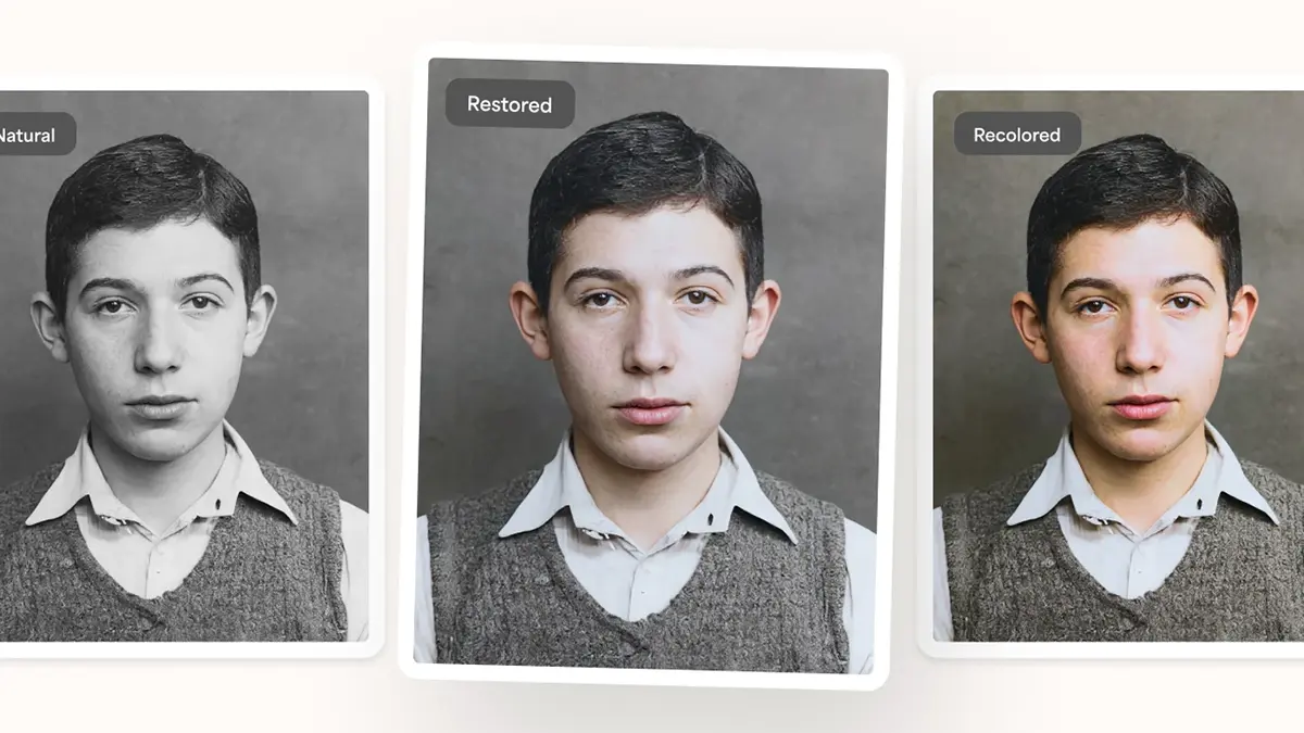 Ein restauriertes Bild